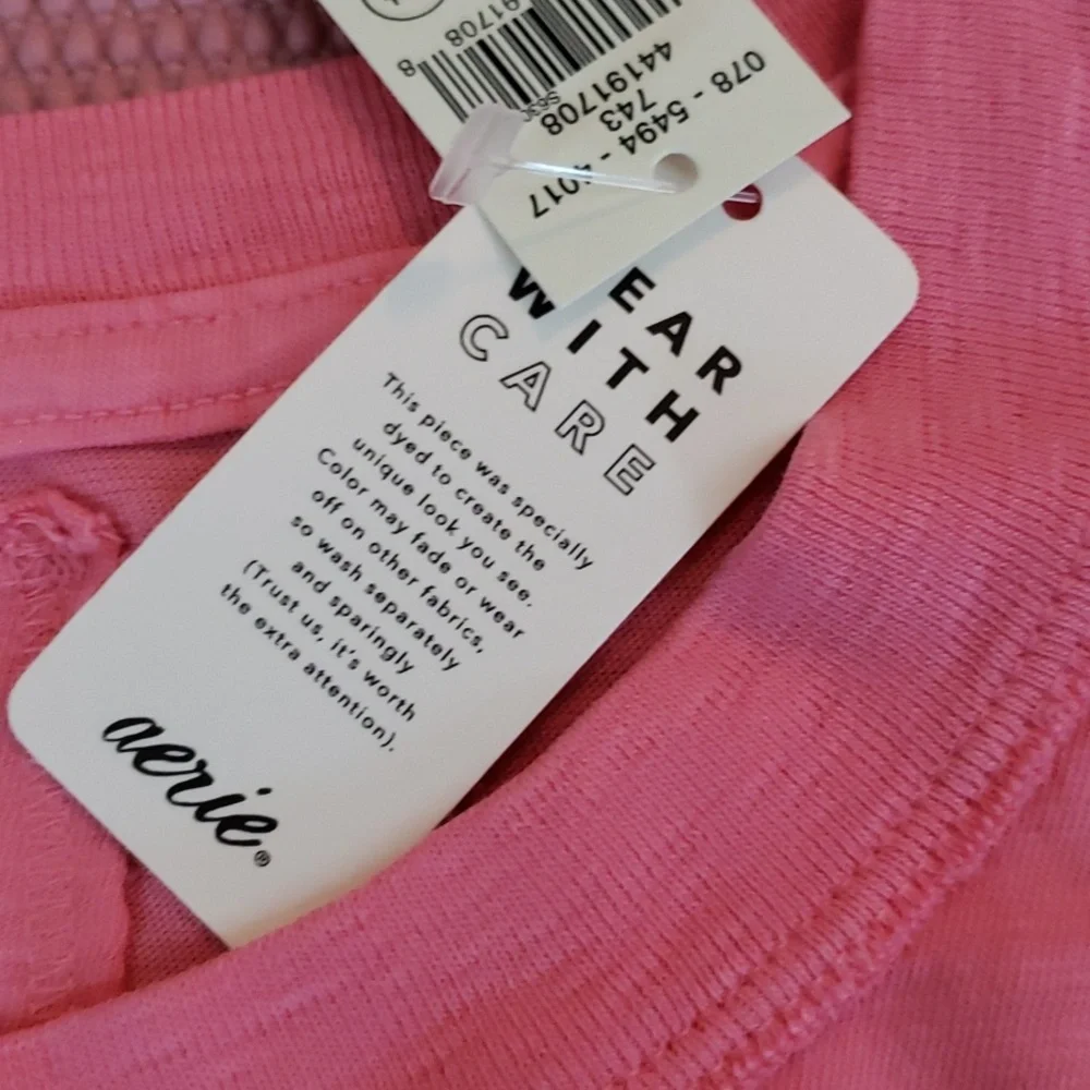 Aerie Oversize Cotton Boyfriend Tee - Picture 3 of 8